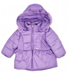 Chaqueta para bebé niña-morada