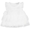 Camisa mayoral para niña-blanca