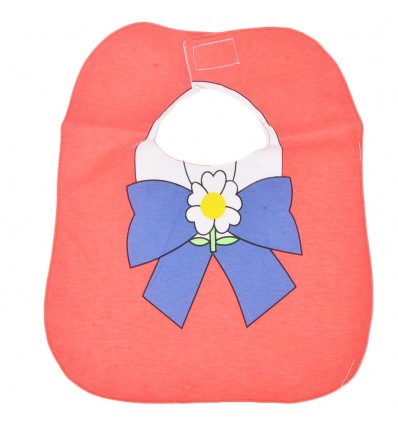 Babero para niña estampado