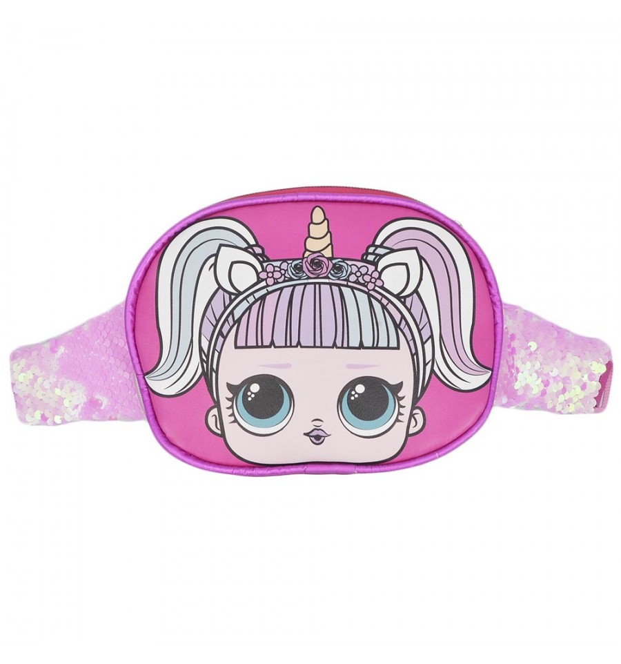 Bolso canguro para nina fucsia KidHouse