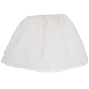 Falda tutu para niña-blanca