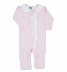 Pijama para bebé niña enteriza-rosa