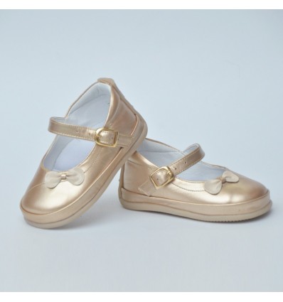 Zapatos Gap Brannan Bear Metallic Bebe Niña Doradas Size Zapatos