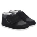 Zapato no tuerce nobuck - Negro