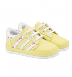 Tennis no tuerce- Amarillo estampado