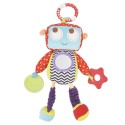 Sonajero en tela de Robot con gancho