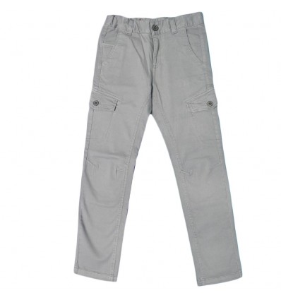 Pantalon en dril para niño mayoral- Gris