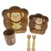 Set de loza para niños - Cafe de micos
