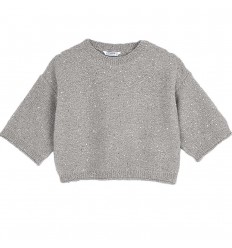 Torero en hilo con lentejuelas- Gris