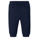 Pantalon jogger a cuadros- Azul oscuro