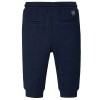 Pantalon jogger a cuadros- Azul oscuro