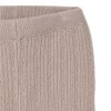 Leggings tejido para bebé niña- Topo camel