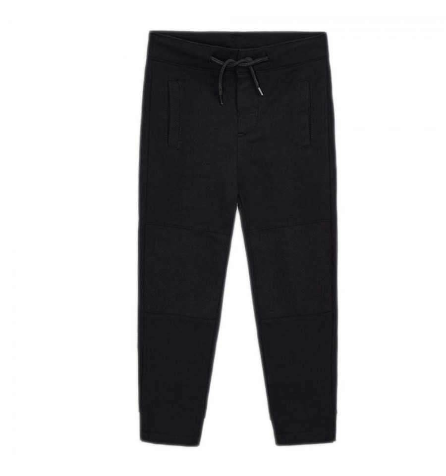 Pantalon sudadera para niño- Negro-Kidhouse