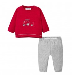 Conjunto en hilo para bebé niño- Velvet