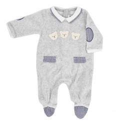 Pijama enteriza mayoral para bebé- Ositos