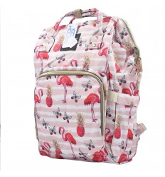 Pañalera tipo morral multiusos-Flamenco
