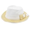 Sombrero tejido para niña Mayoral - Blanco