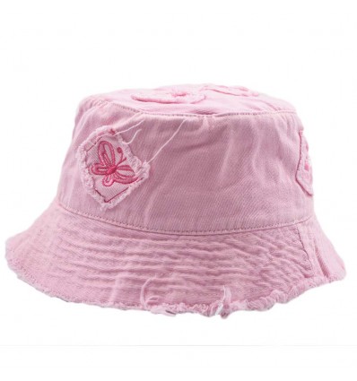 Gorro pesquero para niña - Rosado