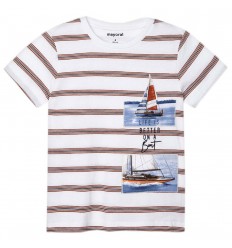 Camiseta rayas Ecofriends niño