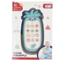 Telefono para bebé diseño de piña- Azul