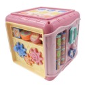 Juego para bebé cubo de sabiduria- Rosa