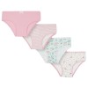 Set de 4 panties para niña- Rosa