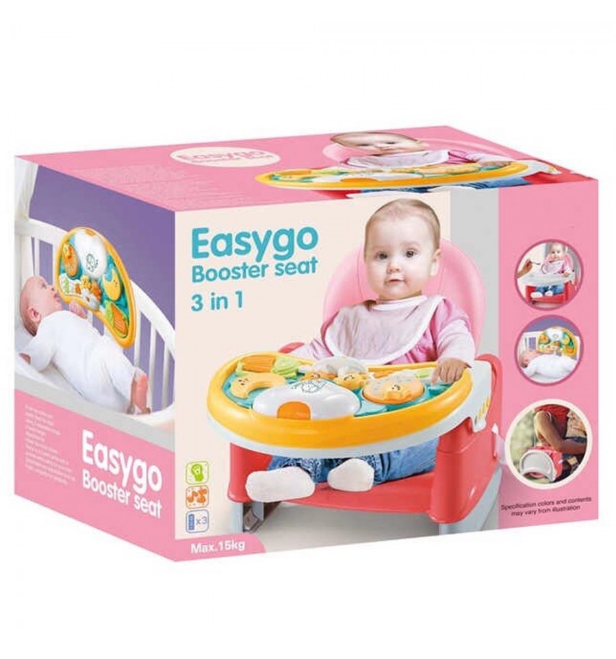 Silla Para Cena Bebe De Plástico Con Comedor 3 en 1 Niño