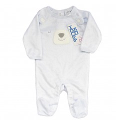 Pijama para bebé niño - Azul osito