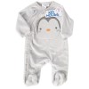 Pijama para bebé niño - Gris pinguino