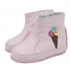 Bota no tuerce para niña - Rosada cono