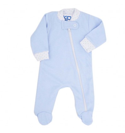 Pijama para bebé prematuro Azul